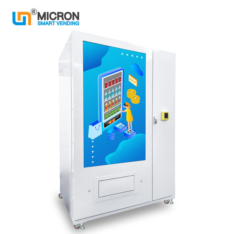 touch screen vending machine beauty